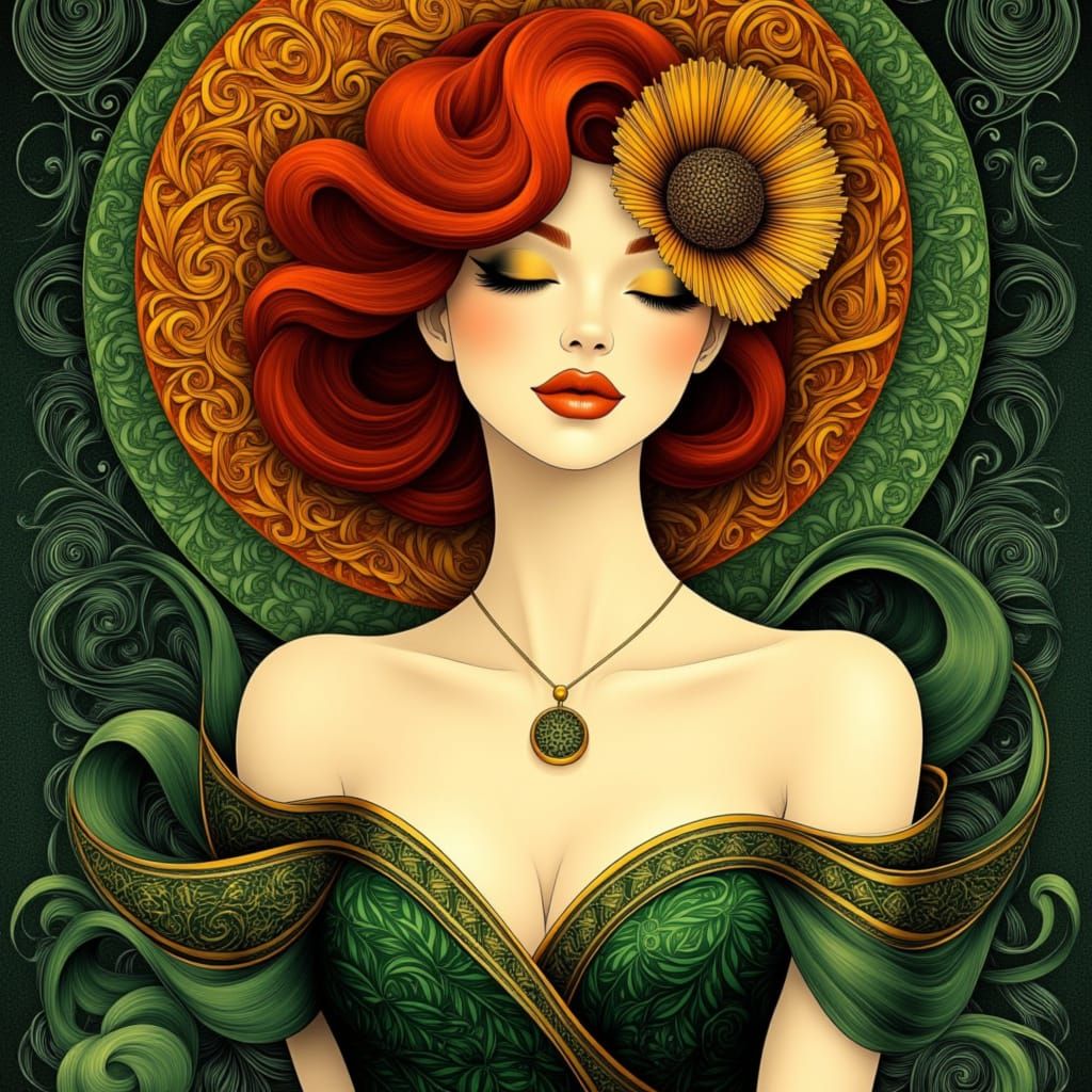 Same Prompt - Different Loras: Red-head Study  Link in descr...