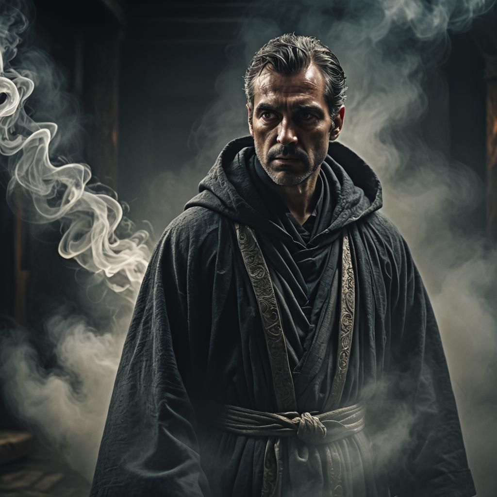 Cinematic Portrait of Paul Apostolacis in Digital Art