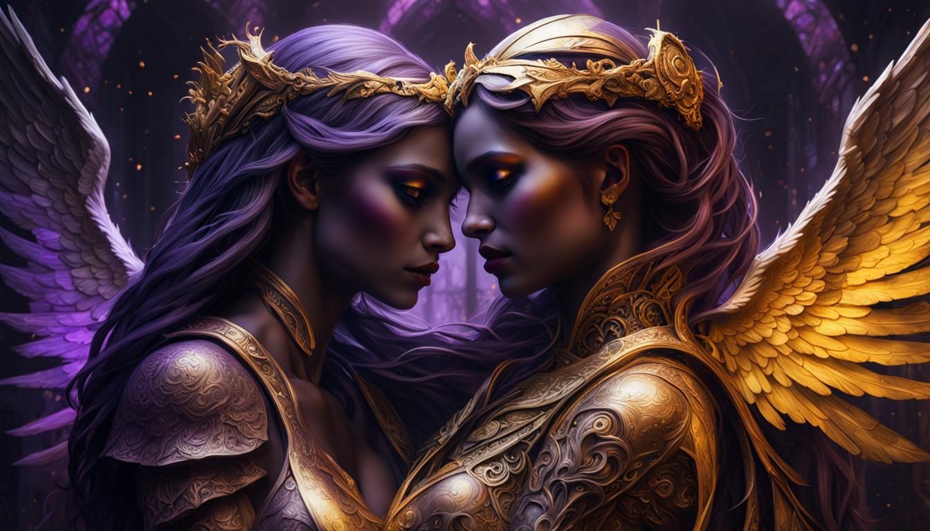 Angels Embrace: A Dark Fantasy Masterpiece
