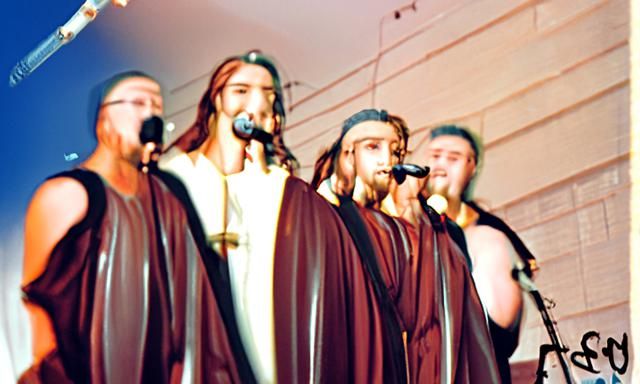 Jesus and the Apostles Boy Band Concert