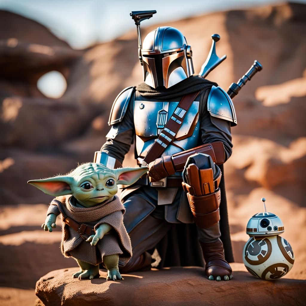 The Mandalorian and Grogu: Premium Format Photography