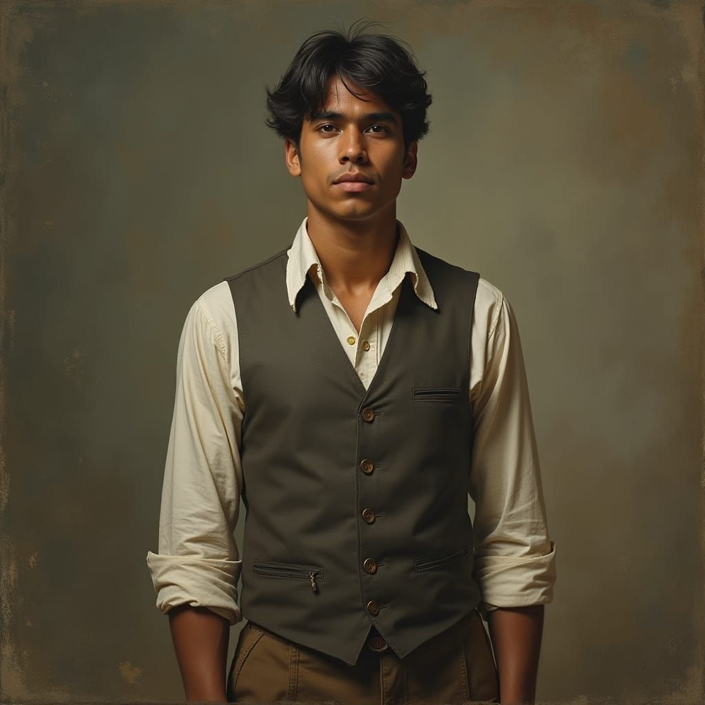 Resilient Medical Student in 19th Century Realism