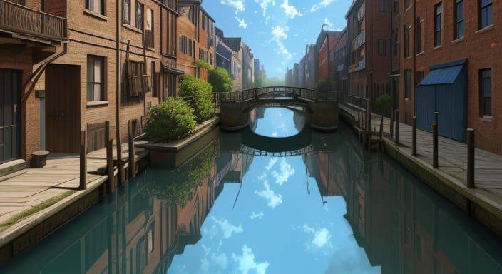 Anime-Style Image of Person Removing Firewood