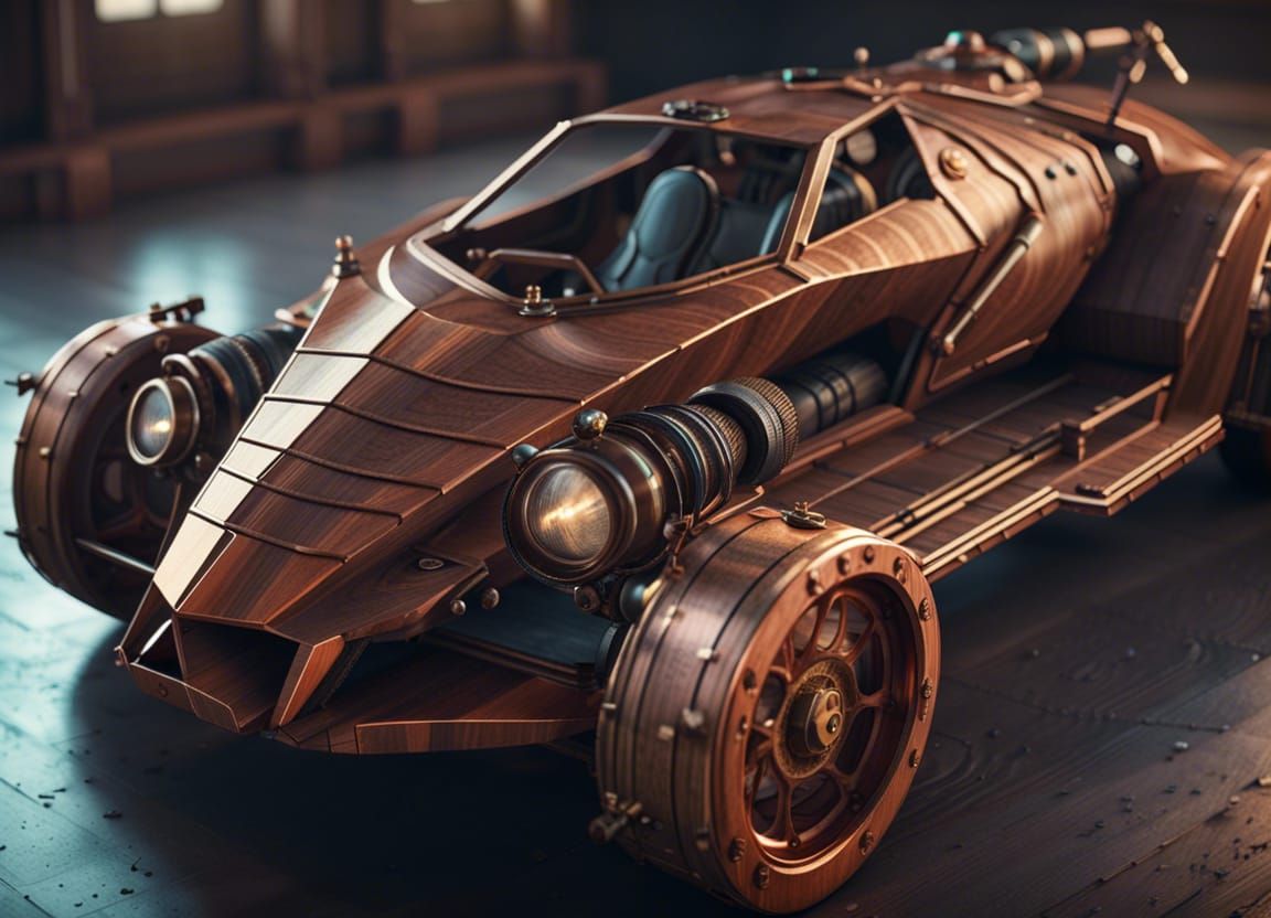 Steampunk lambo... here we go...