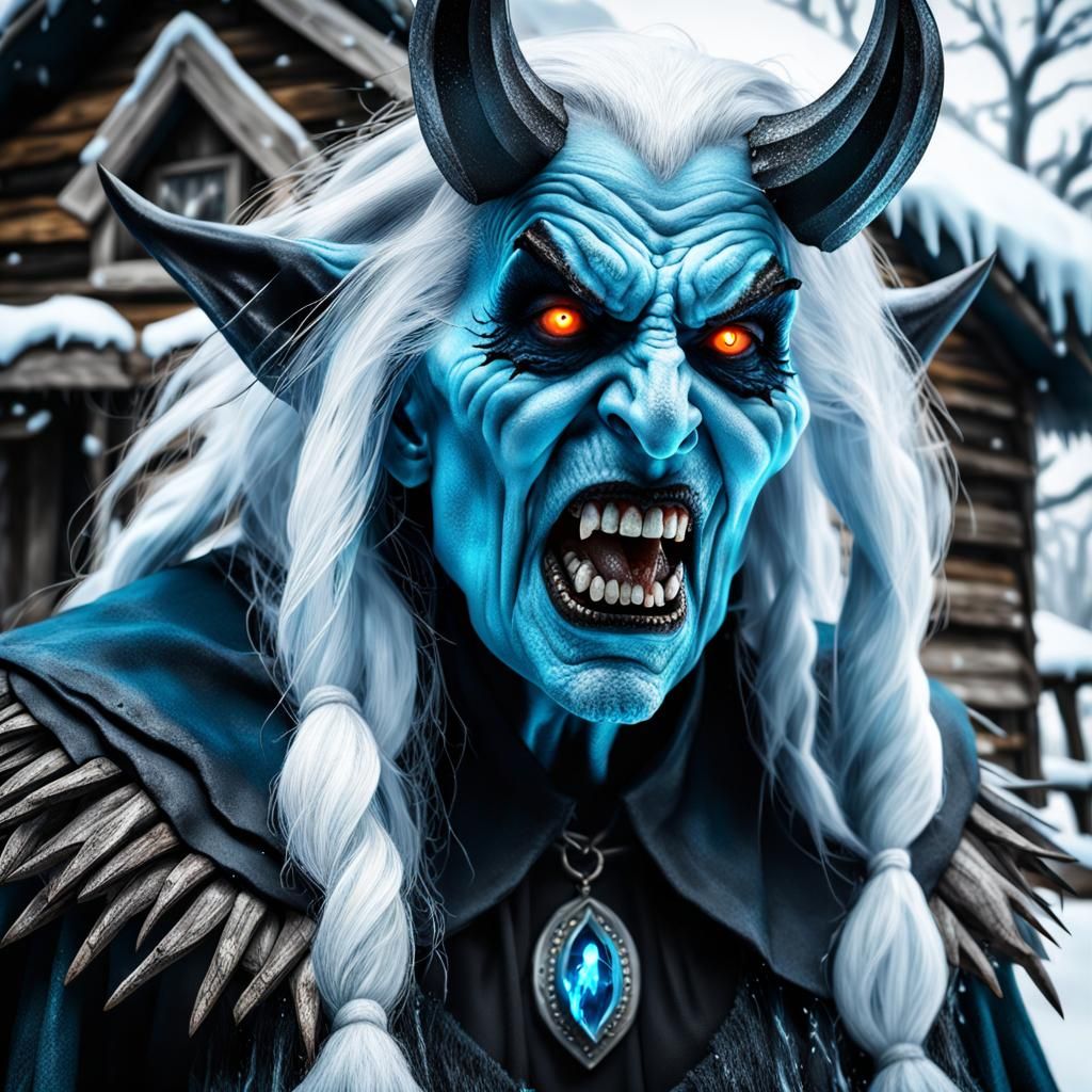Angry Winter Devil