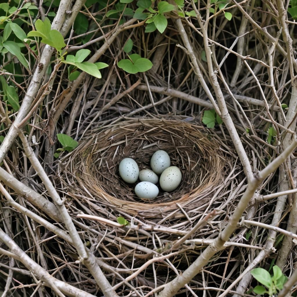 Bird in Nest: A Cozy Sanctuary