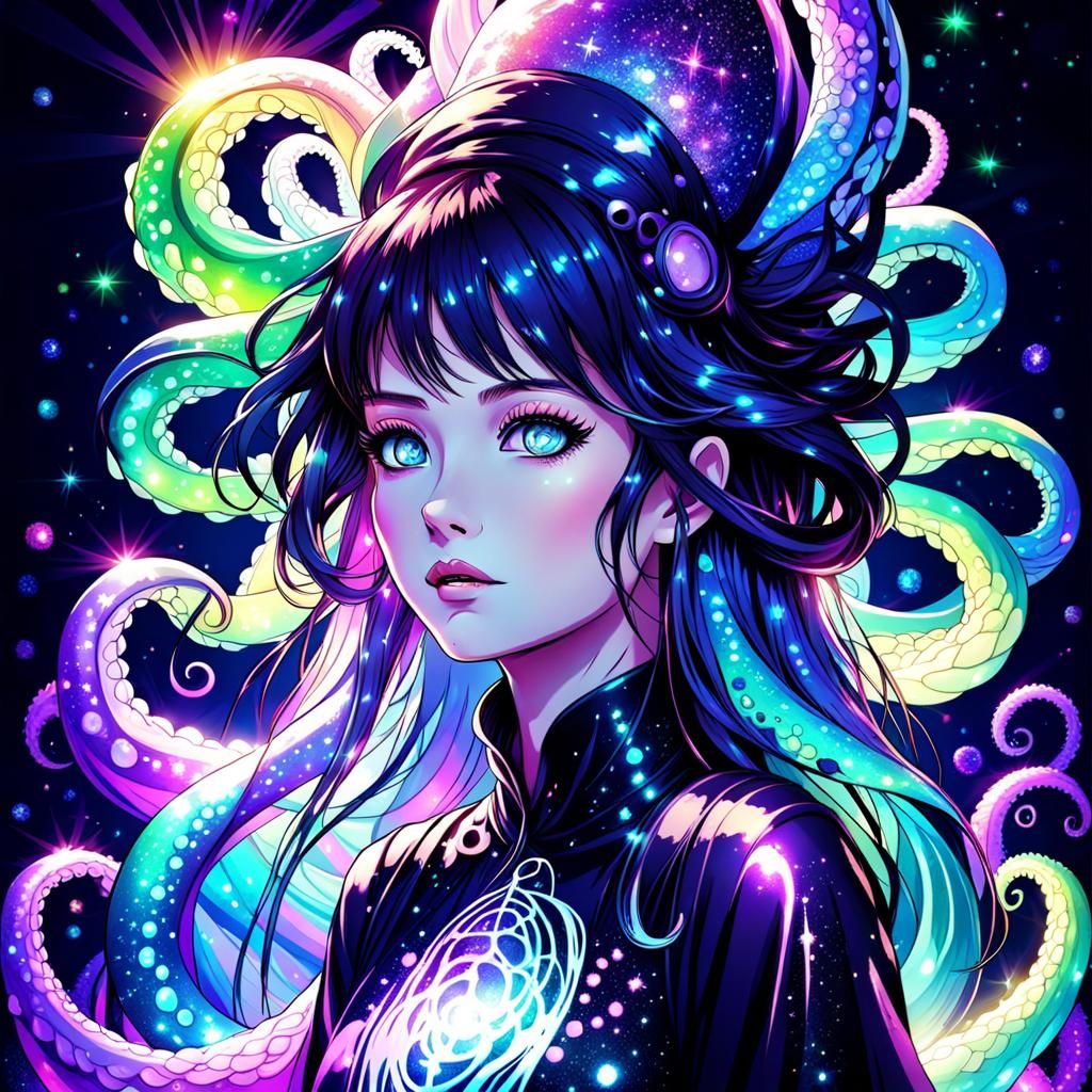 Iridescent Tentacle - Mysterious XL v4