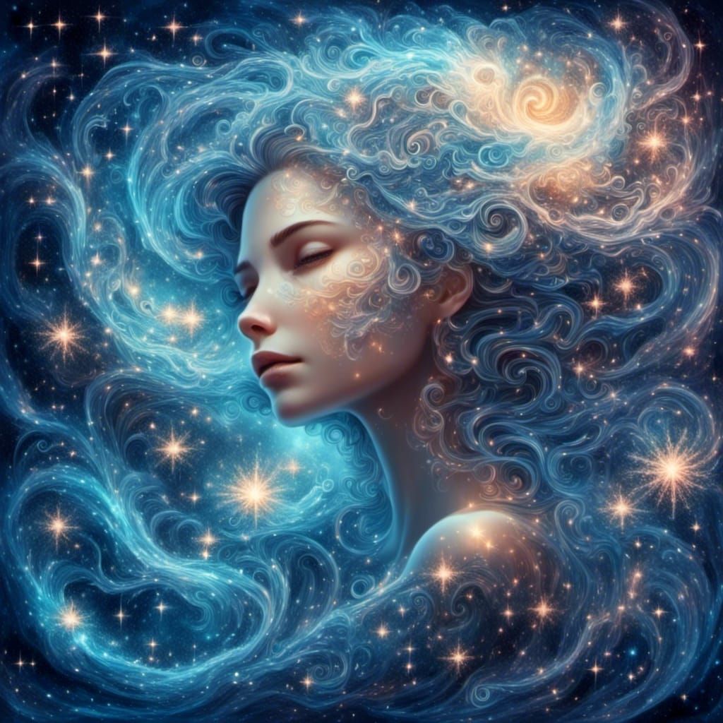 Middle Aged Woman Working in Space Bar