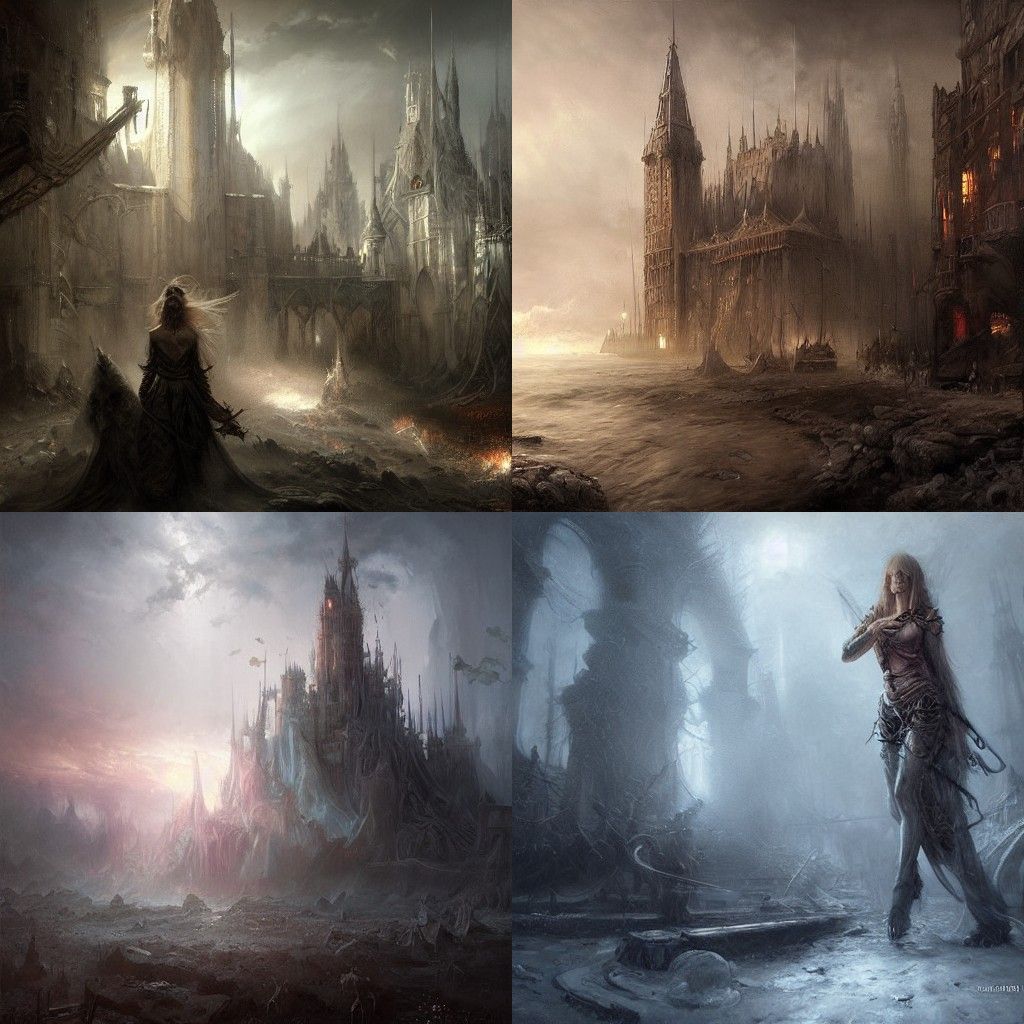 Evocative Fantasy Art Illustration