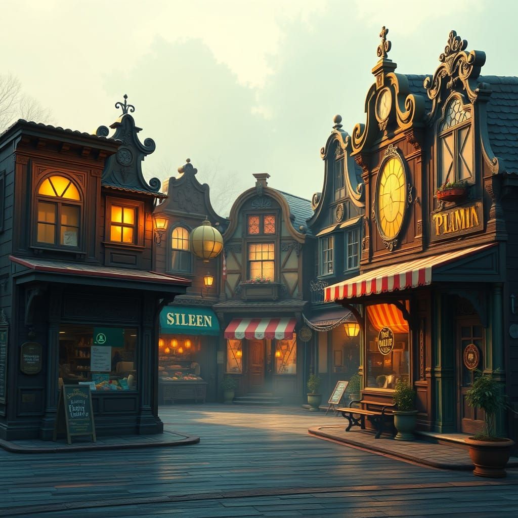 Whimsical Small Town Businesses Steeped in Nostalgia