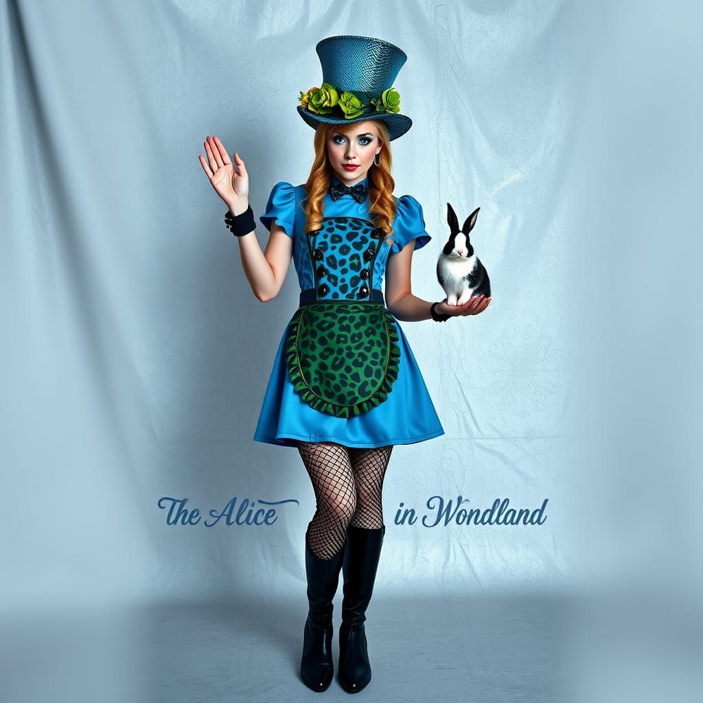 Alice in Wonderland in Surreal Photo-Realism
