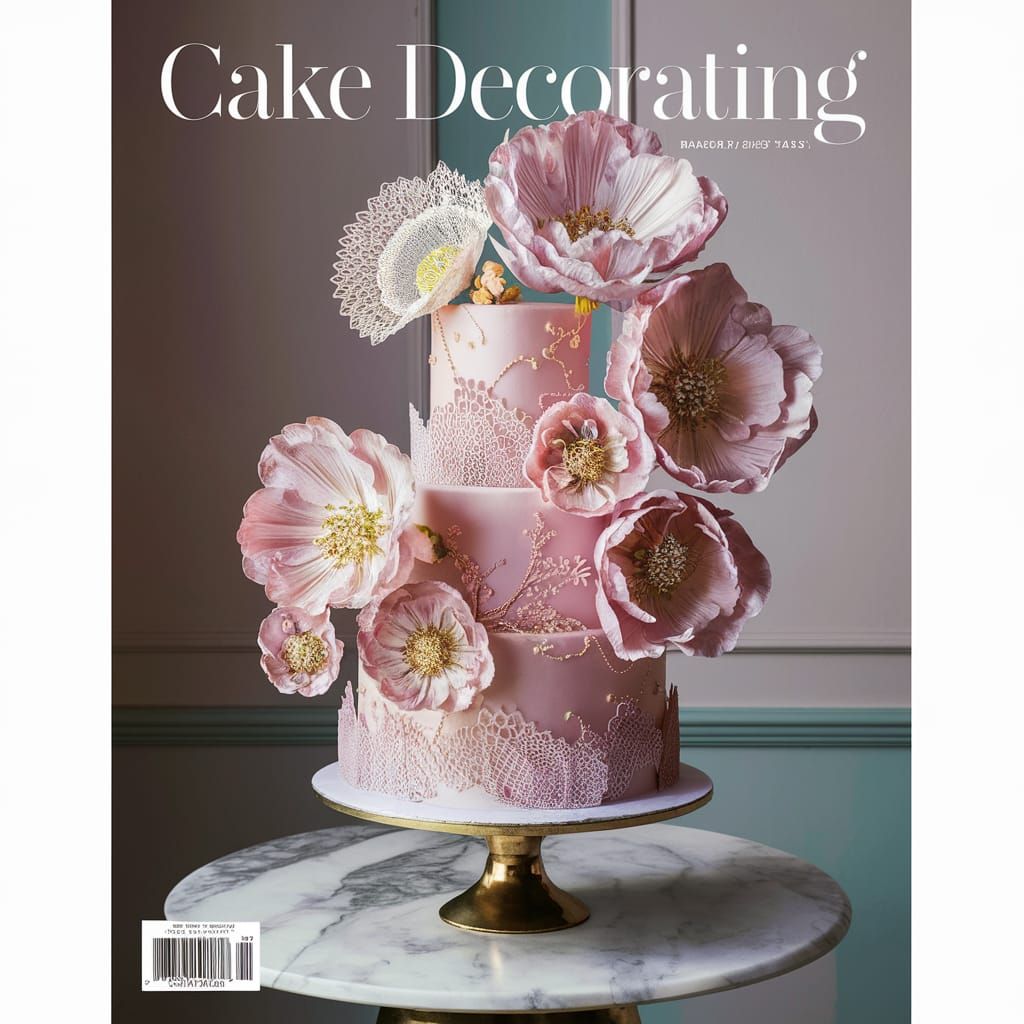 Magazine cover "Cake Decorating"
