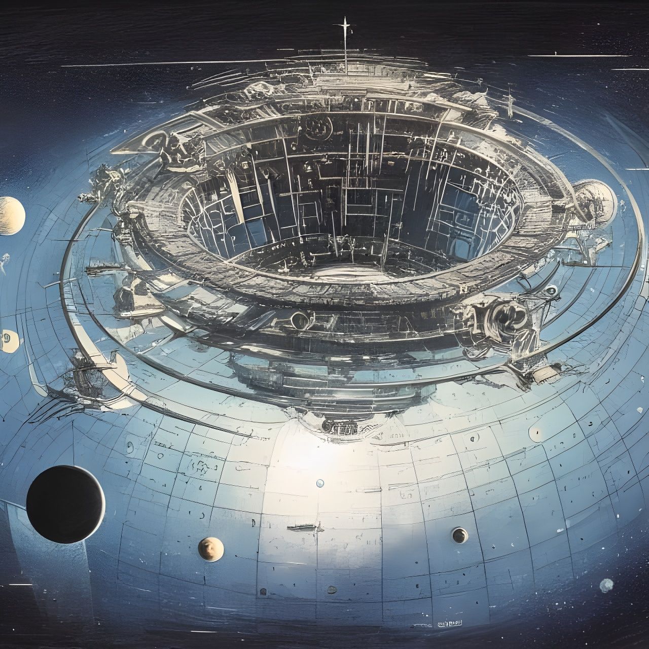 Megastructure Blueprint: Dyson Sphere Ringworld Concept