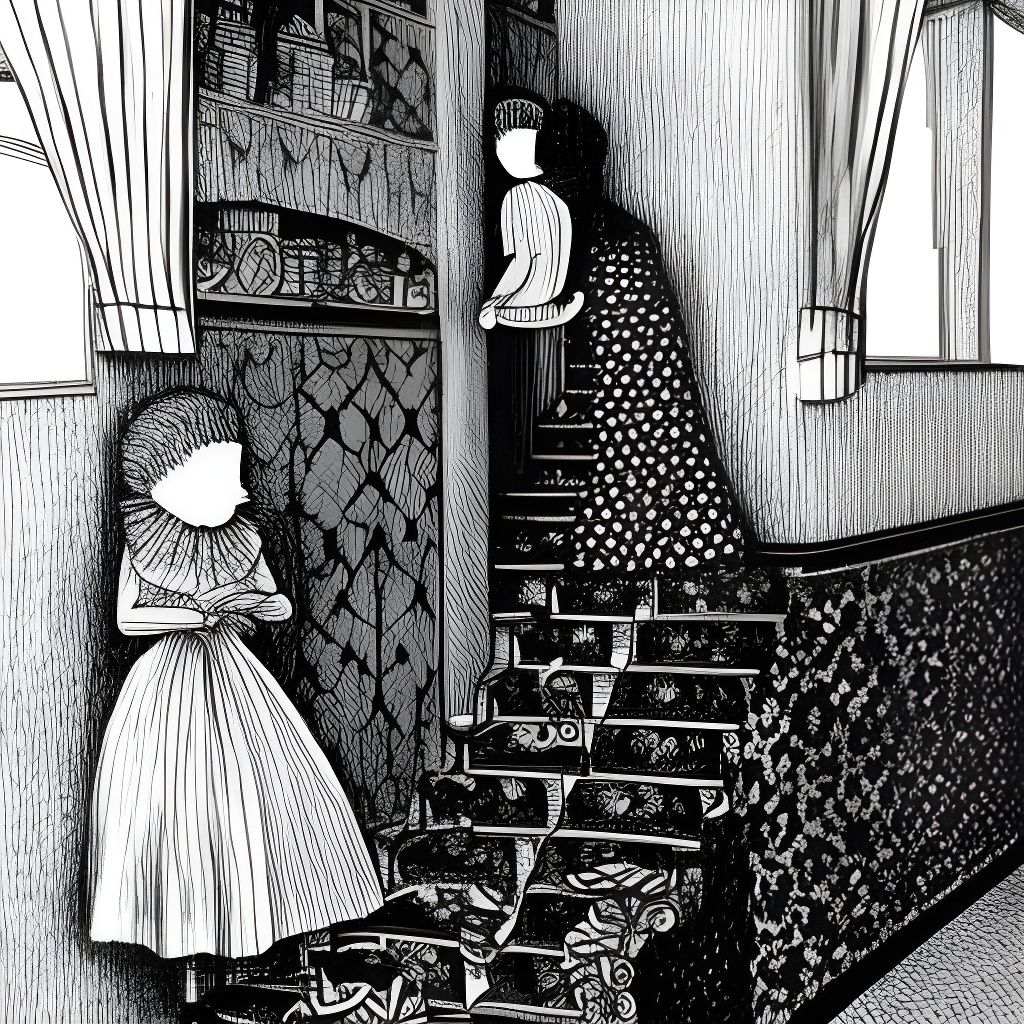 Intricate Illustration of a Bizarre Relationship