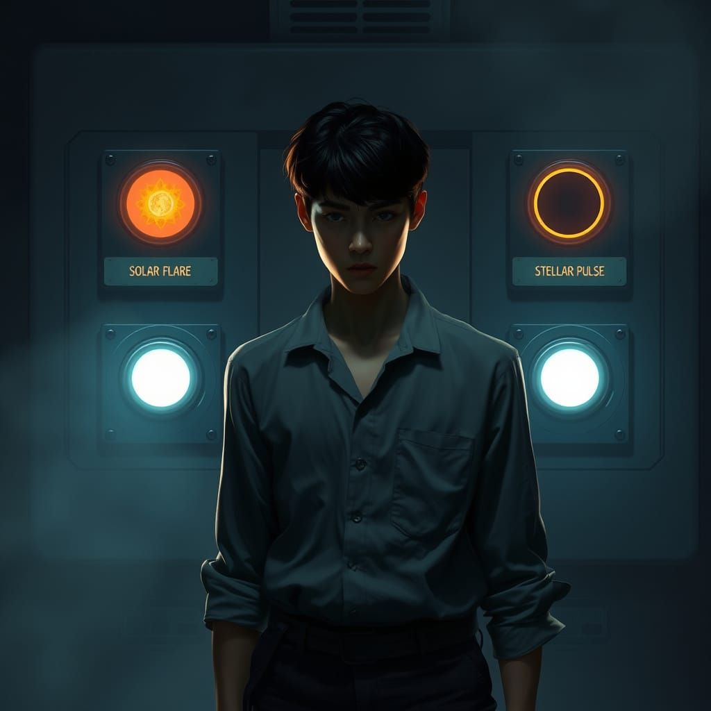 Staring Down the Unknown in a Futuristic Control Room