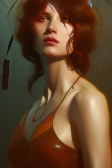 Cyberpunk Aristocrat Portrait in Cosmic Style