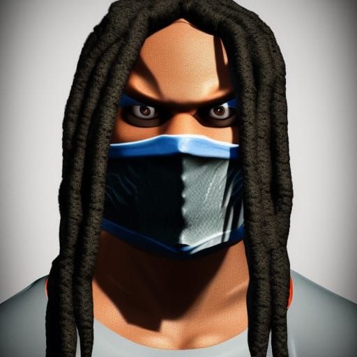 Waka Flocka as Sub-Zero: 3D Unreal Engine Art