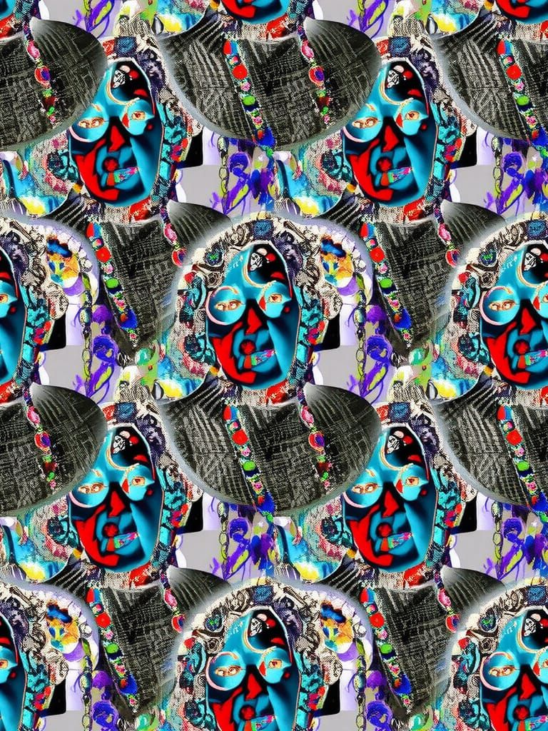 Mi cuñada al microscopio.