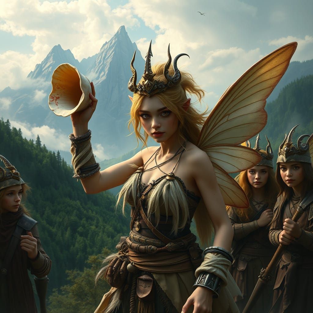 Regal Fairy Captain Herald's Battle Cry Before Grand Adventu...