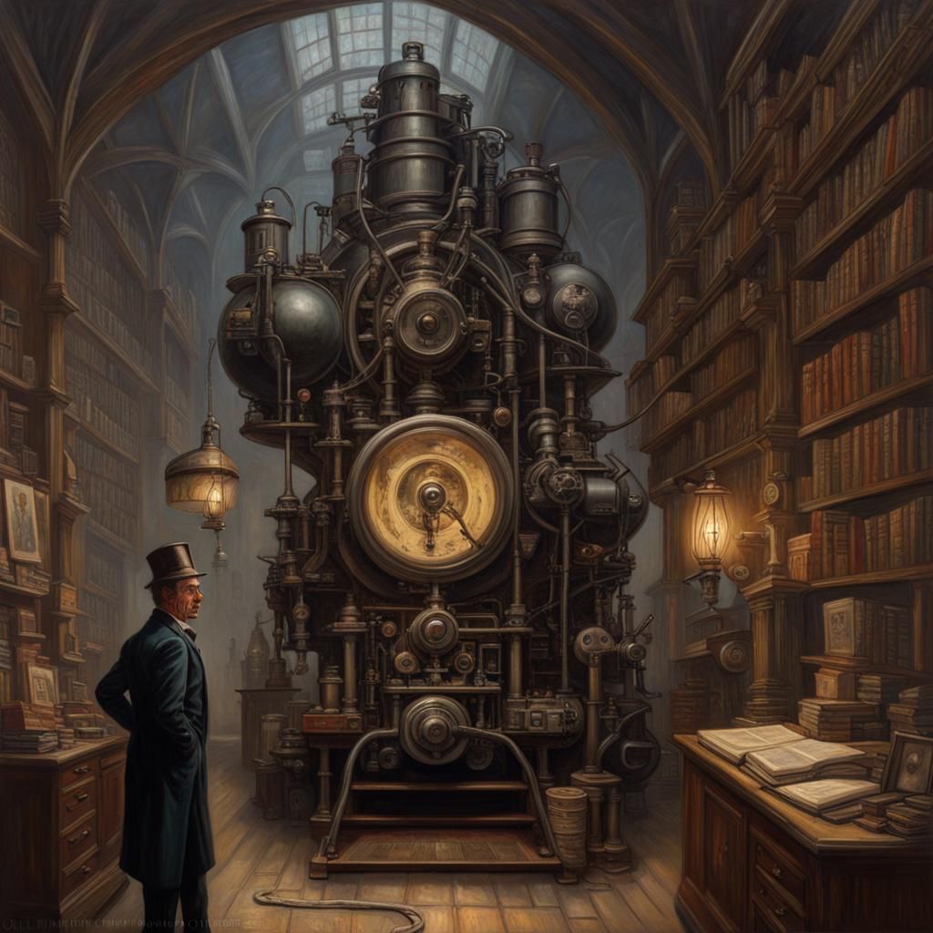 A Subtle Little Time Machine at the Miskatonic University