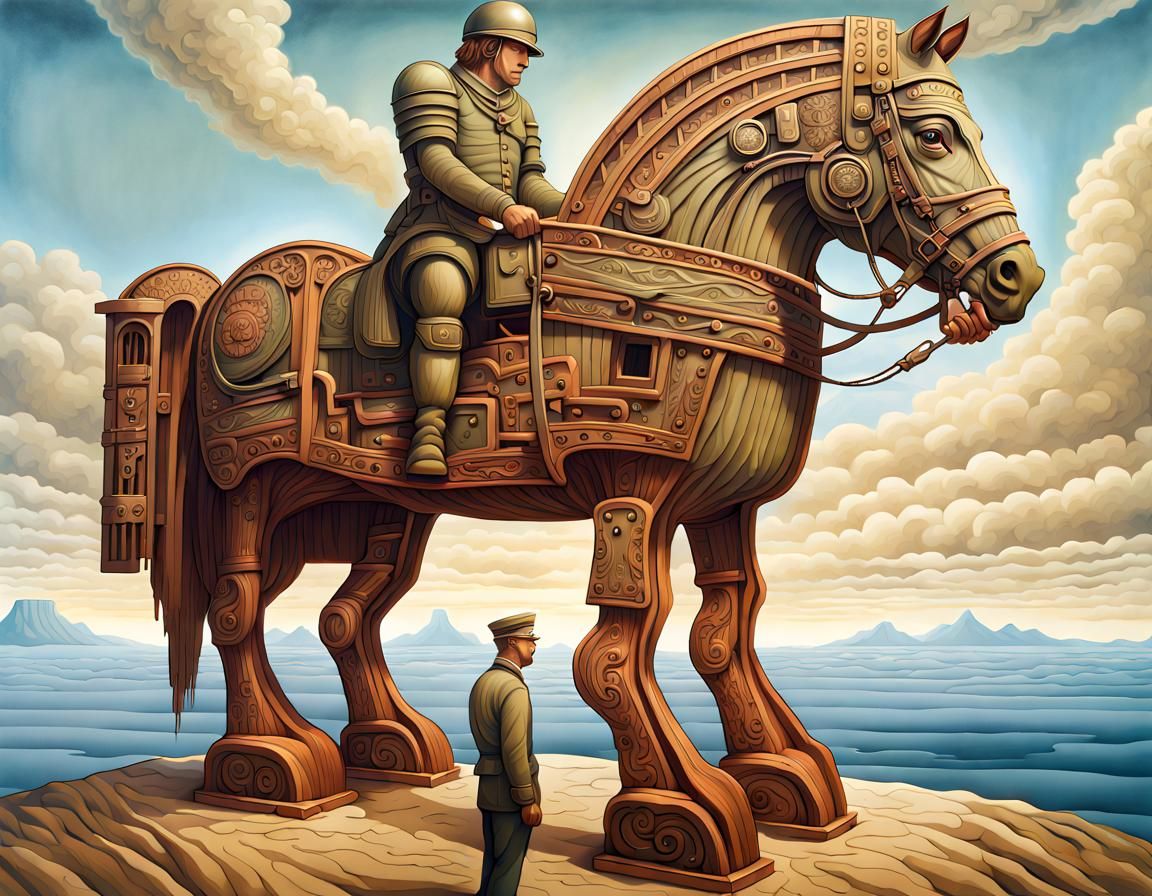 monumental War Horse