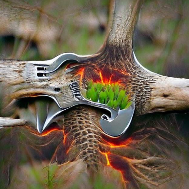 Nature is Metal: AI Interpretation