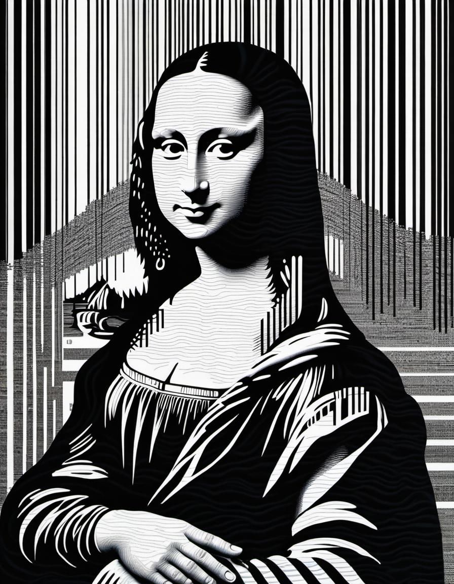 Mona Lisa with Bars