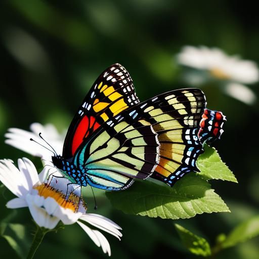 Butterfly Macro Photography with Bokeh