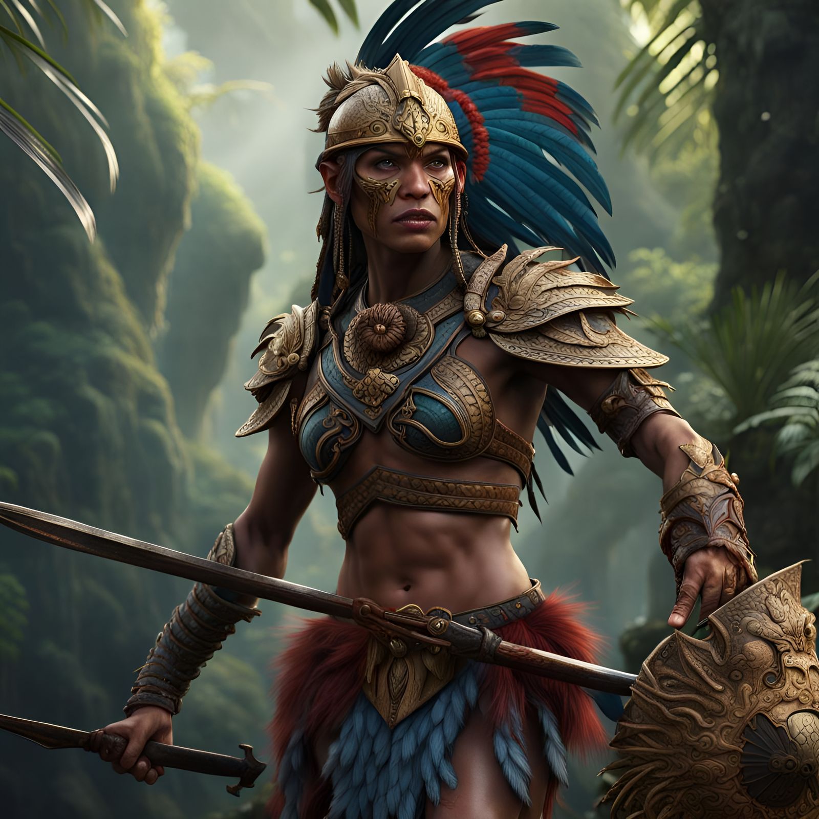 Amazonian warrior