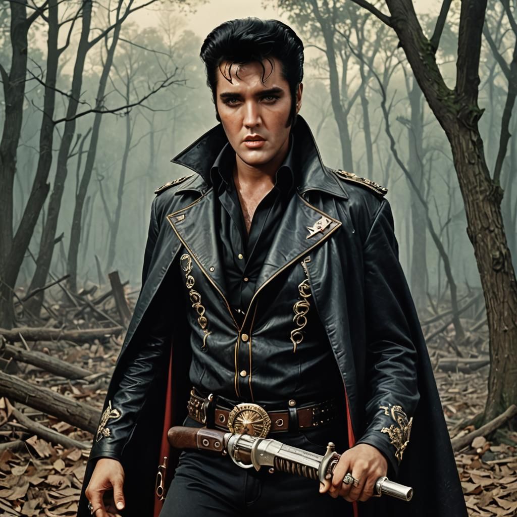 Elvis Presley- Vampire hunter