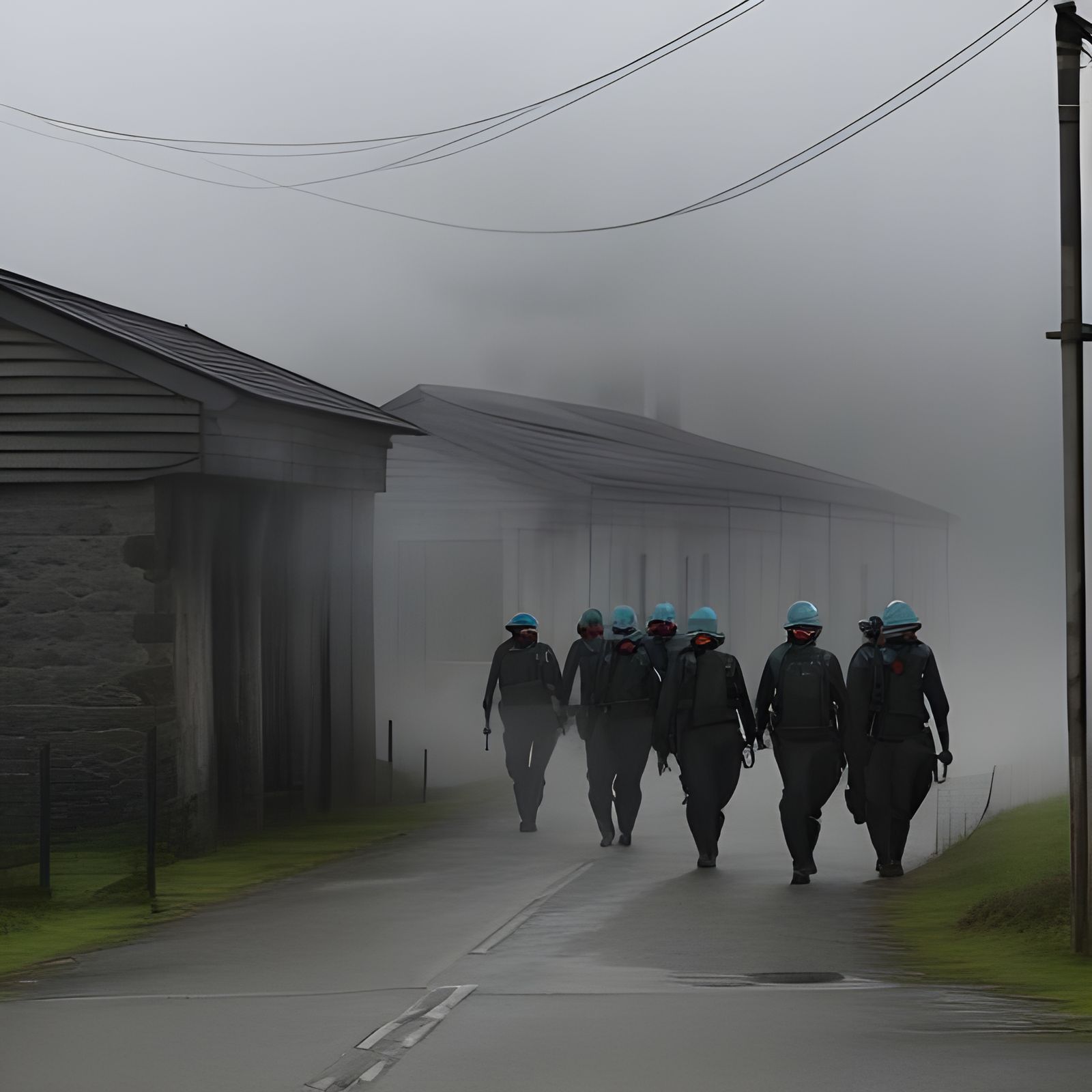 Grim Procession to Treblinka Gas Chambers