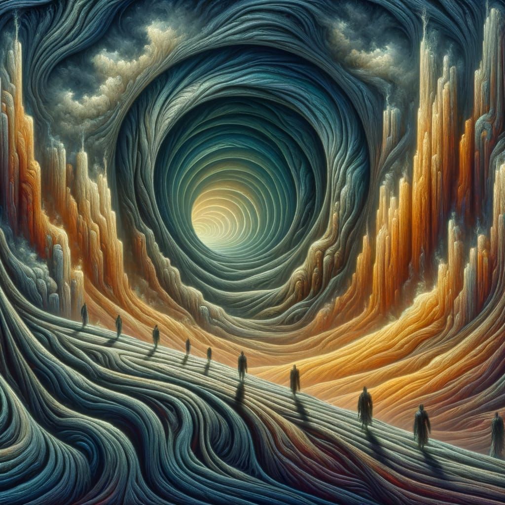 Sisyphus and the Abyss: Fauvist Eternal Struggle