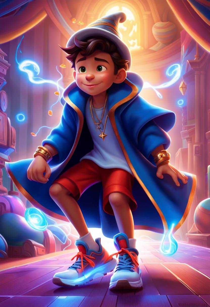time traveling wizard boy