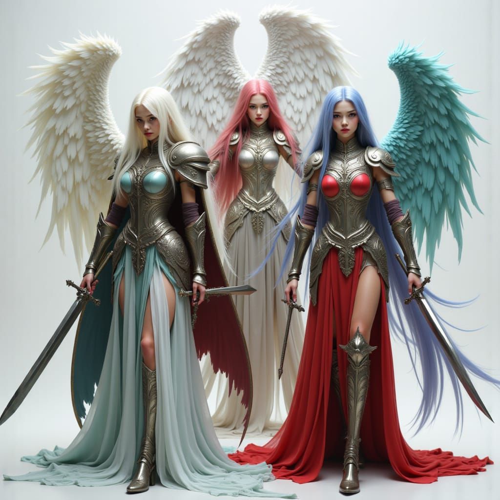Dark Angel AI Image Rendering