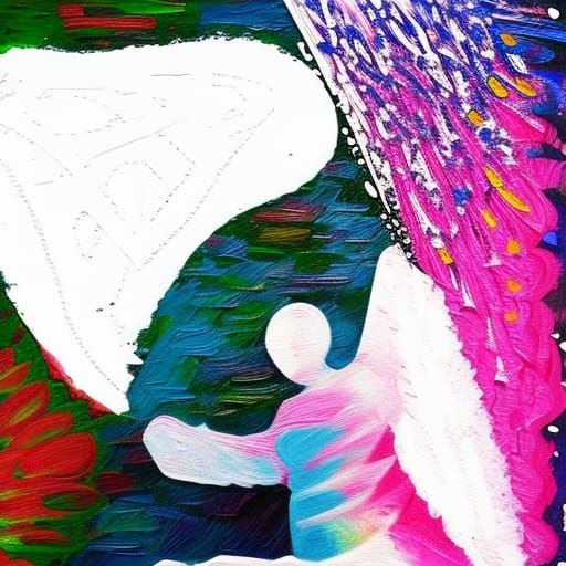 Hoolofractal Chakra System in Expressionist Oil Painting