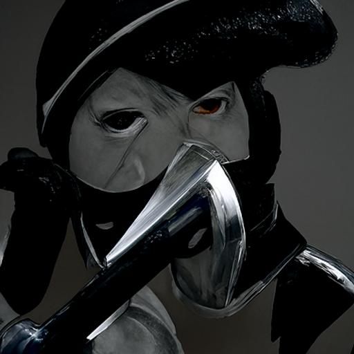 Masked Mime Fighter Concept Art