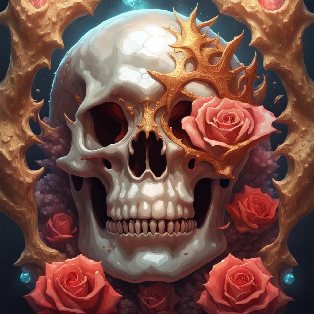 Pearl Skull