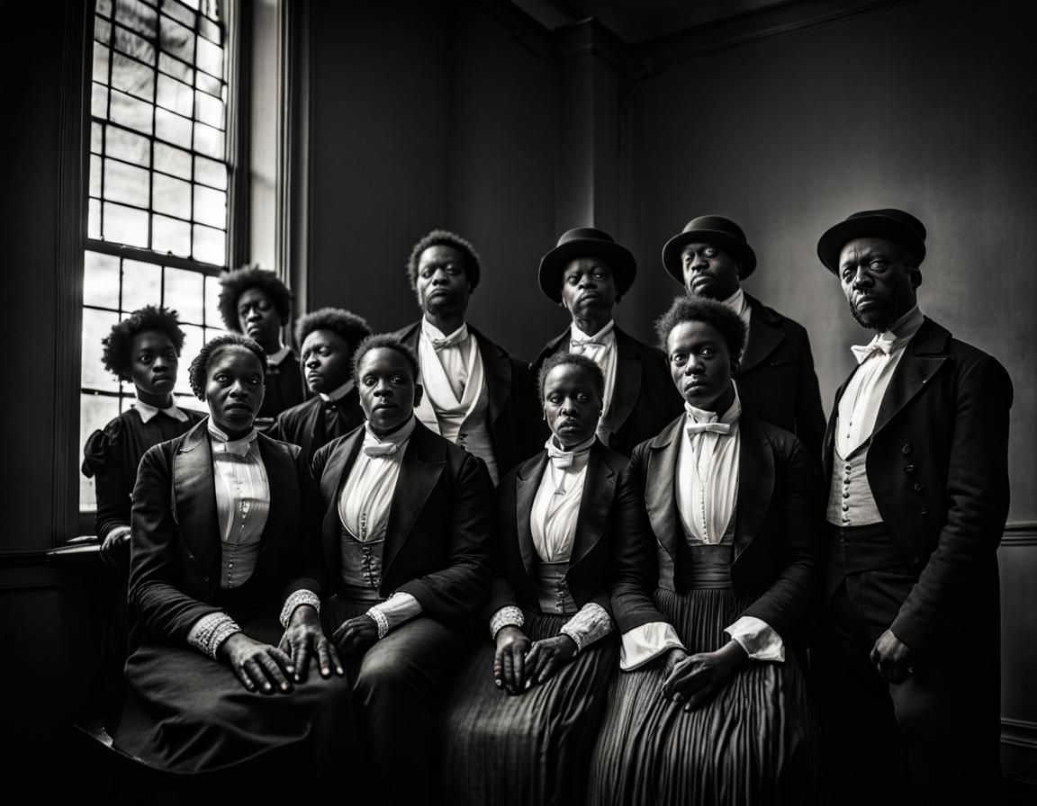 Fisk Jubilee Singers in 1800s Style