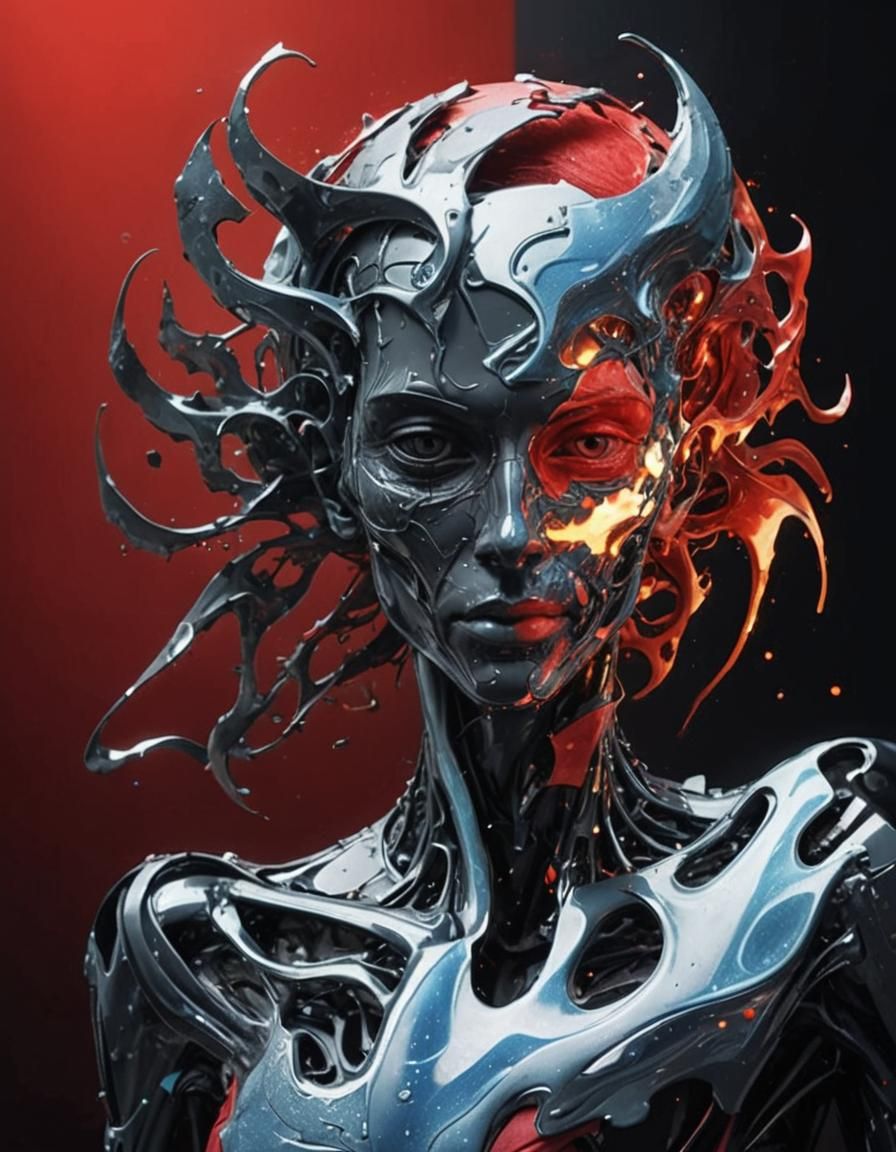 Shirtless Man in Red Underwear: 8K Photography