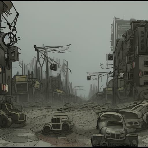 Post apocalyptic city
