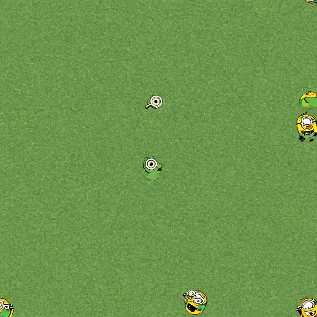 Green Minion in Trash