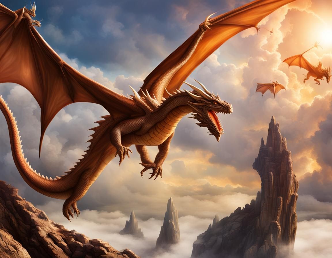 Dragons of Pern Book Cover Concept