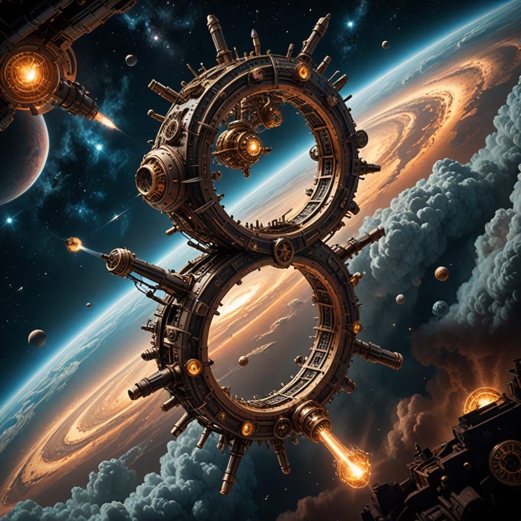 Steampunk Spacestation Number 8