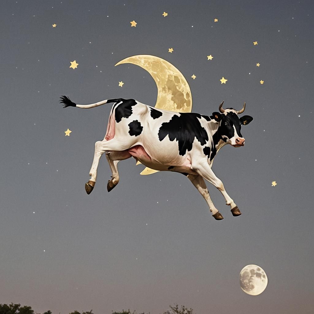 The Cow Jumped Over the Moon