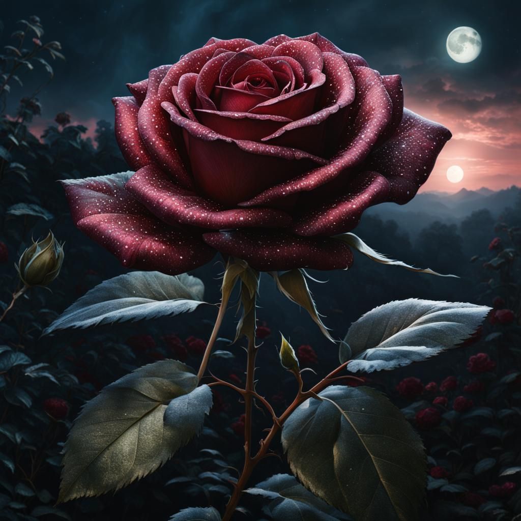 Moonlit Rose