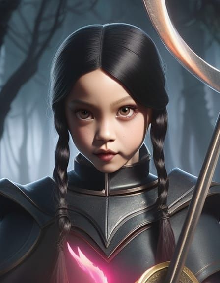 Wednesday Addams Fan Art