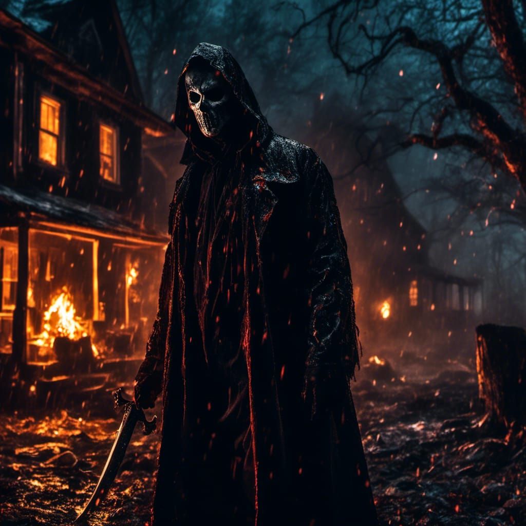 Serial Killer in the rain