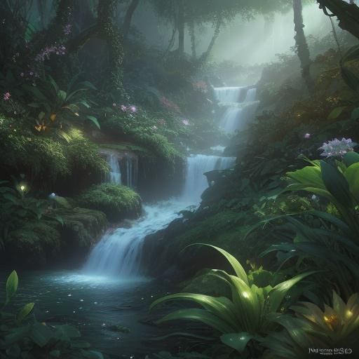 Evelyn: 4D Jungle Art with Baby Animals