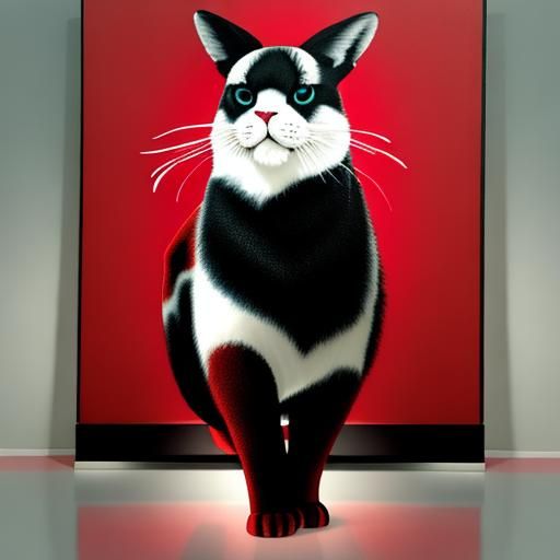 Abstract AI Art Creation