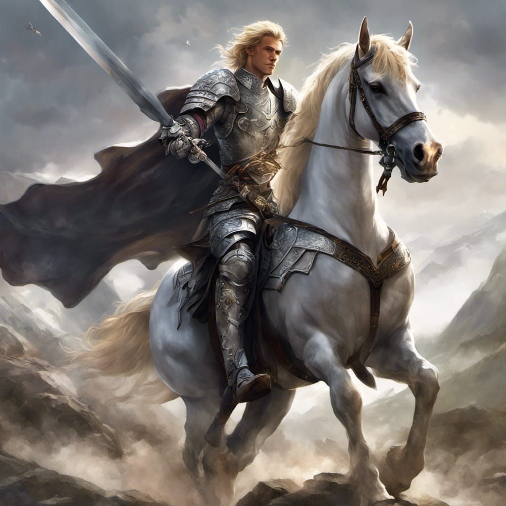 Noble Knight Character Concept Art